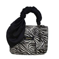 Bolsa Feminina Cecconello Pelo Zebra 2324-14