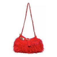 Bolsa Feminina Dunamis Bag Artesanal Crochê Clutch Festa