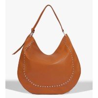 Bolsa Hobo Couro Marrom