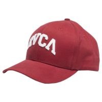 Boné RVCA Aba Curva Arched Snapback WT23 - Vermelho