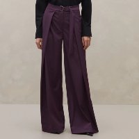 Calça Wide Leg Cintura Alta