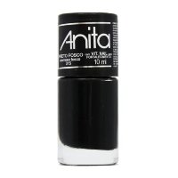 Esmalte Cremoso Preto Fosco 10ml - Anita