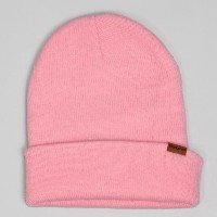 Touca Gorro De Lã Adulto Unissex Frio Outono Inverno - Rosa