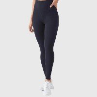 Calça Legging Esportiva Suplex Feminina Cintura Alta - Preto