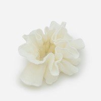 Scrunchie Duplo Grande com Efeito Plissado Off White 2  Ver similares  Aval