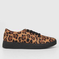 Slip On Vizzano Animal Print Onça Feminino - Caramelo