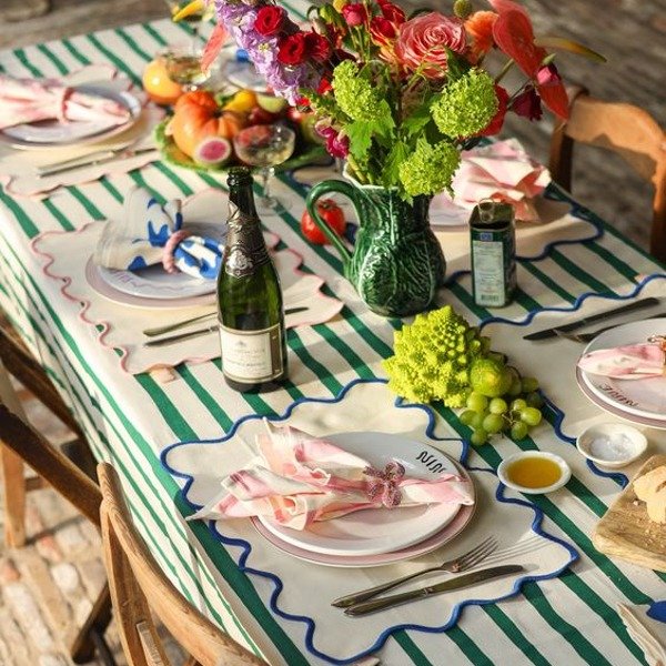 Toalhas de mesa para deixar a sala de jantar mais bonita