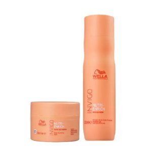 Wella Professionals Invigo Nutri-Enrich Shampoo 250Ml+Mascara 150Ml