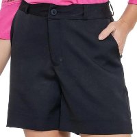 Short Feminino Averzzy Alfaiatado Preto