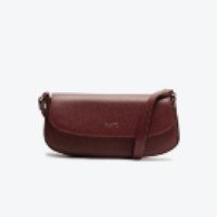 Bolsa Mini Tiracolo Vinho Schutz Baguette Esther Couro