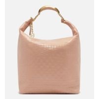 Bolsa Hobo Nude Arezzo Couro Tressê Grande Silvia Braz