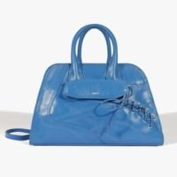 Bolsa Tote Azul Schutz Aryna Couro