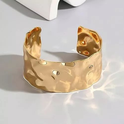 Pulseira De Punho De Ouro Aonklot Para Mulheres, Punhos De