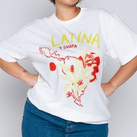 Camiseta La Guapa_LUIZA TACCI_OFF WHITE