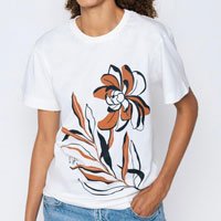 Camiseta La Guapa_ROSANA GRIMALDI_OFF WHITE