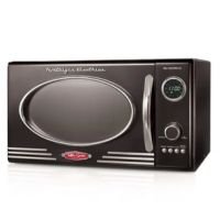 Forno de microondas Nostalgia Retro 0,9 pés cúbicos 800 W preto