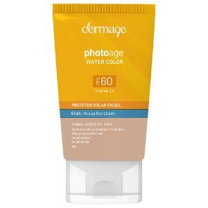 Protetor Solar Facial Com Cor Dermage Photoage Water Color Fps60 40G