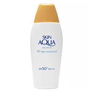 Protetor Solar Facial Skin Aqua Uv Super Moisture Gel Fps50 110G