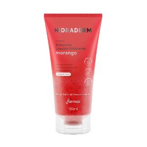 Sabonete Líquido Esfoliante Hidraderm - Morango 180Ml