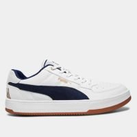 Tênis Puma Caven 2.0 Retro Club Masculino - Branco+Marinho