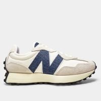 Tênis New Balance 327 Feminino - Off White+Azul