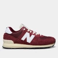 Tênis New Balance 574 V2 - Vinho+Branco