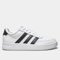 Tênis Adidas Breaknet Feminino - Branco+Preto