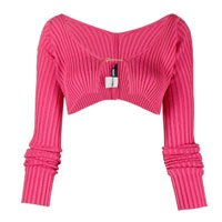 Cardigan cropped La Maille Pralu