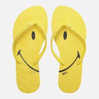 Chinelo de Dedo Amarelo Essential Brizza Smiley