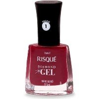 Esmalte Risque Efeito Gel Vinho Bordo