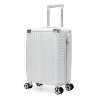 Mala de Bordo 10Kg Cadeado TSA Rodas 360 Abs - Branco