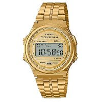 Relógio Unissex Digital Dourado Casio