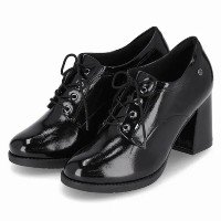 Ankle Boot Oxford Feminina Elisete Preto Piccadilly 343002-1