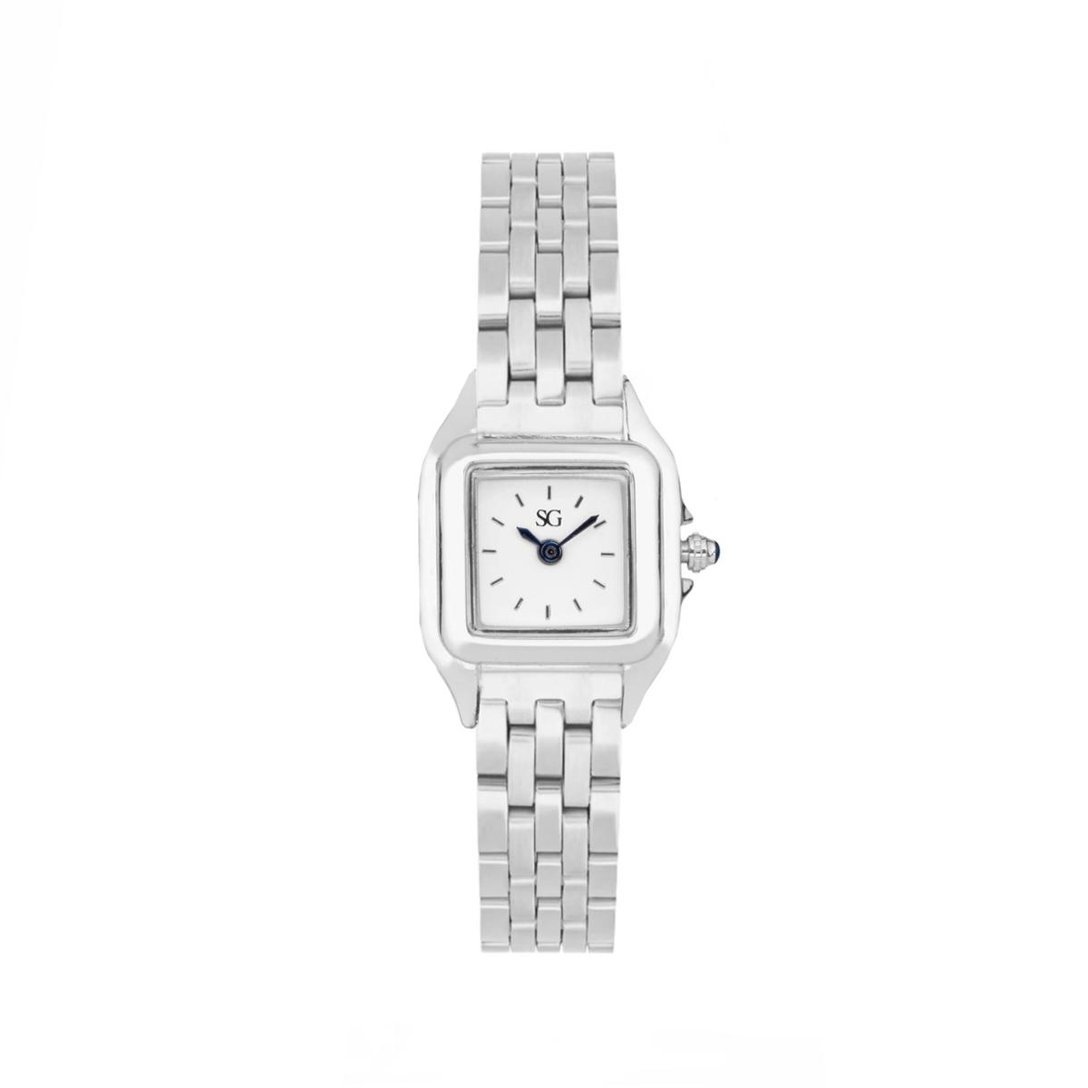 Relógio Feminino Boxy Silver - Prata