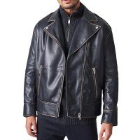 Jaqueta Couro Perfecto Reserva - Preto