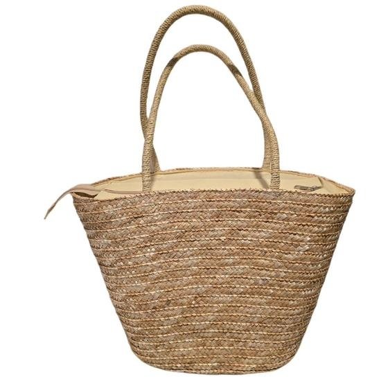 Bolsa Cesta Artesanal Grande para Praia e Piscina - shop mix