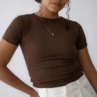 Blusa Cíntia- Café Torrado