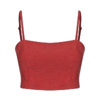 TOP CROPPED ALÇAS LASTEX COSTAS