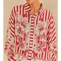 Camisa Estampada Aurora Tropical