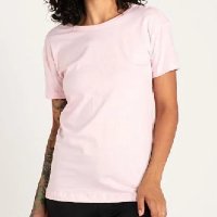 Camiseta Baby Look Feminina Lisa em Algodão Para o Dia a Dia