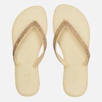 Chinelo Off-White Brizza Strass