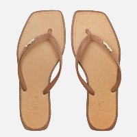 Chinelo de Dedo Marrom Recouro Square Brizza