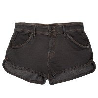 SHORTS FEMININO MOLETOM SARJA COM VIVO BARRA