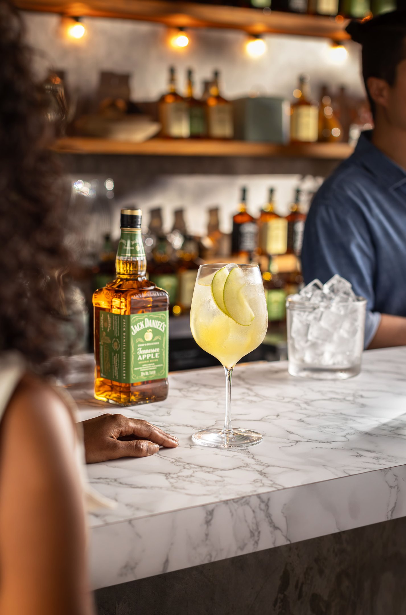 Drinks com Whiskey: Jack Apple Spritz