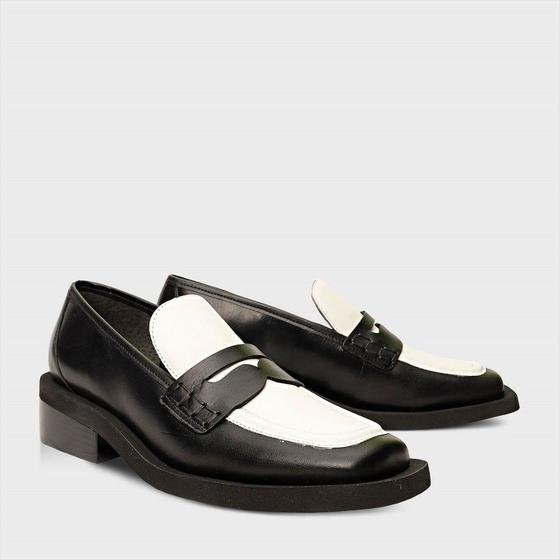 Mocassim Loafer Bicolor Carrano 615002