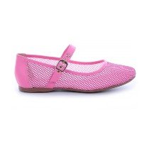 Sapatilha Ariel Tela Rosa Rosa