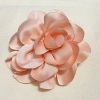 Presilha de Flor de Tecido Grande para Cabelo - Pistache Acessórios