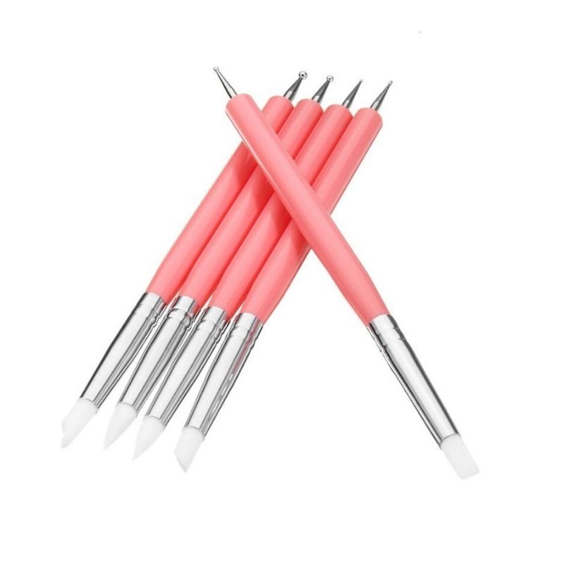 Conjunto Caneta De Unha Delineador De Unhas Caneta De Agulha De Arte De Unh