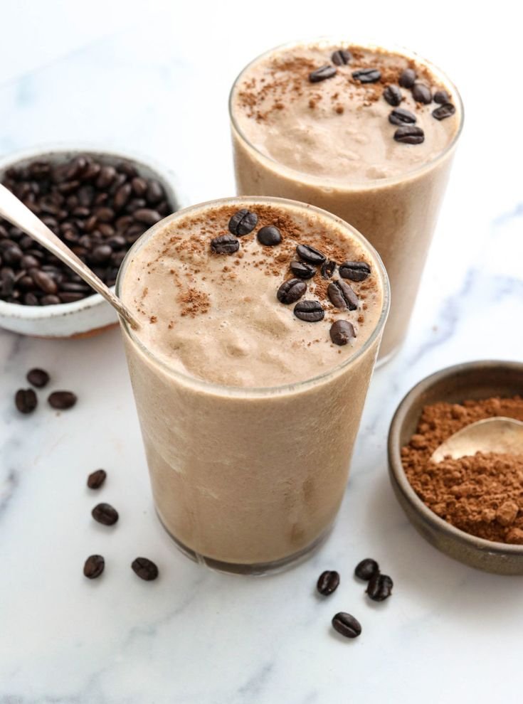bebidas de verão: frappuccino de café