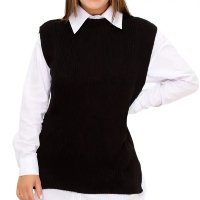 Colete Tricot Feminino Alongado
